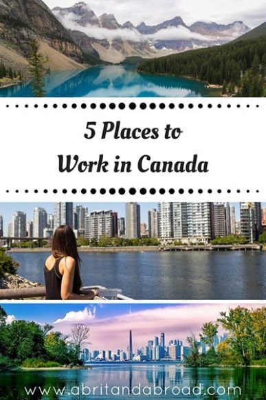 can tourist work in canada