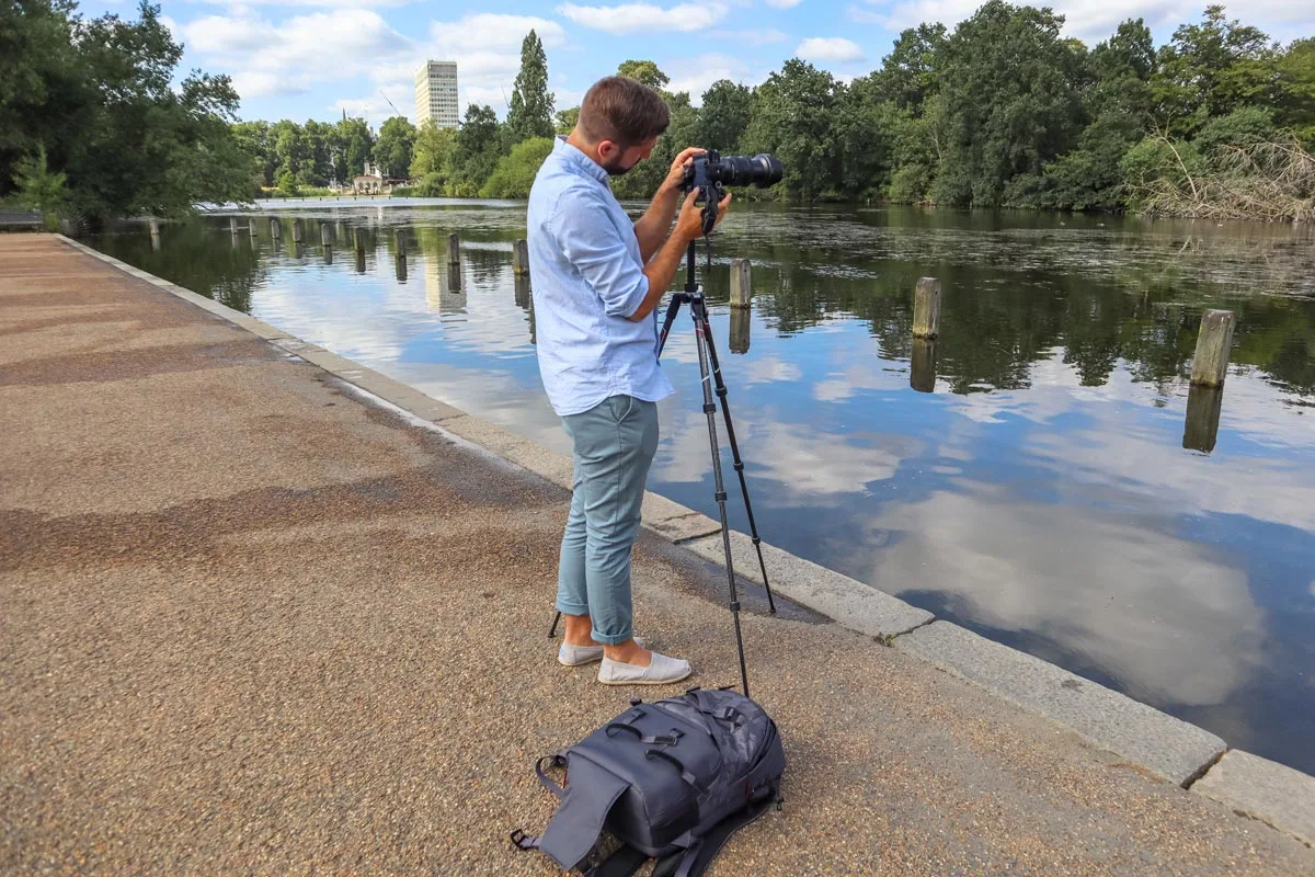 Manfrotto befree 2024 backpack review