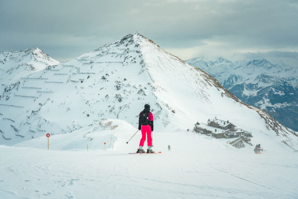 skiing in fugen