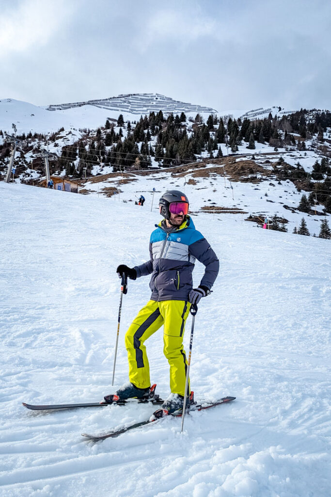 skiing in hochfugen